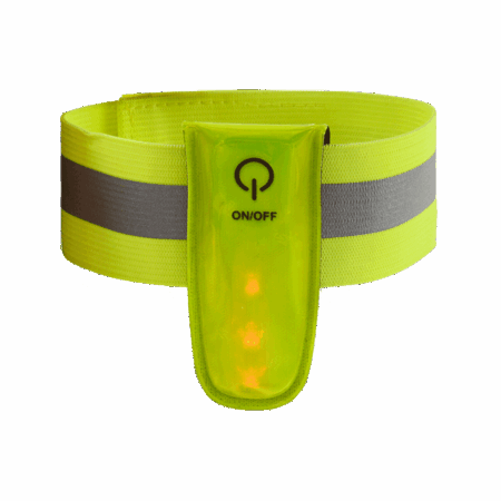 Indochi LED Clip Reflective Armband – Safety Running Light