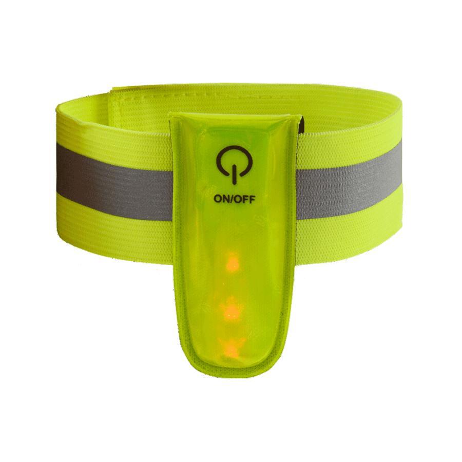 Indochi LED Clip Reflective Armband – Safety Running Light